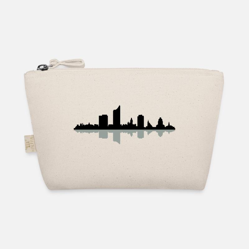 Skyline Leipzig Bio-Täschchen