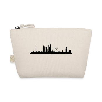 Skyline Frankfurt - Bio-Täschchen - Natur - Vorne