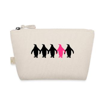 Être différents pingouins amusant motif - Trousse biologique - nature - Devant
