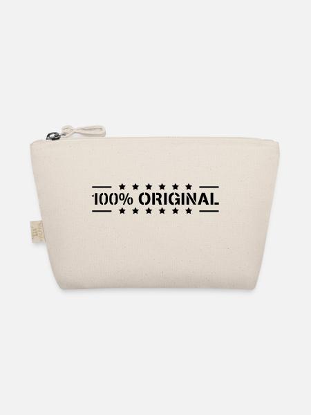 100% Original Star Logo Design - Organic Pouch - nature - Front