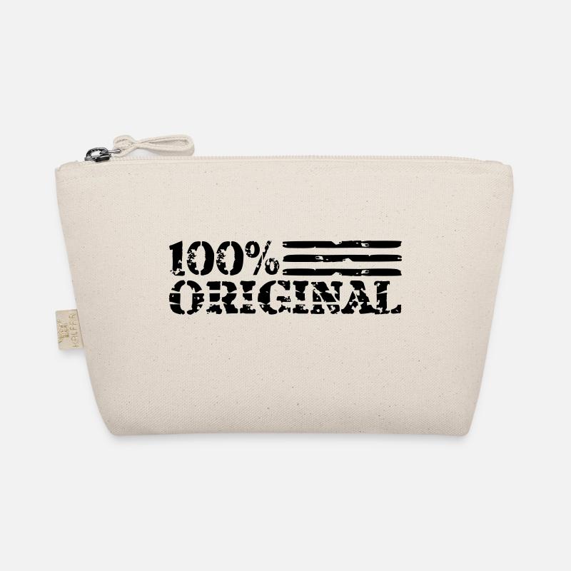 Stripes logo 100% original Organic Pouch