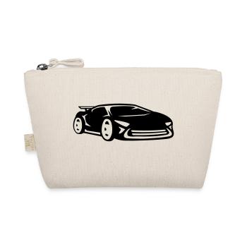 Car racing sports car racing car cool - Organic Pouch - nature - Front