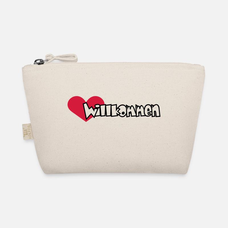 Herzlich Willkommen (2c) Bio-Täschchen