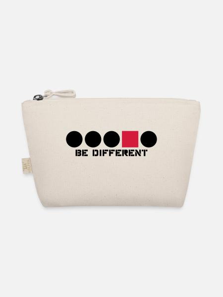 Forme circulaire rectangle Anders bords angulaire - Trousse biologique - nature - Devant