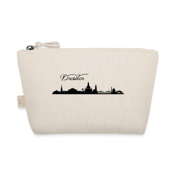 Dresdener Skyline - Bio-Täschchen - Natur - Vorne
