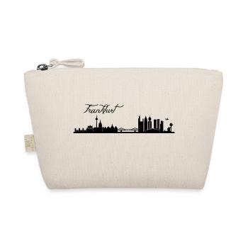 Frankfurter Skyline - Bio-Täschchen - Natur - Vorne