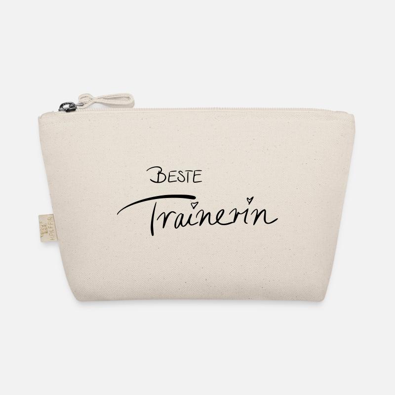 Beste Trainerin - Bio-Täschchen - Natur