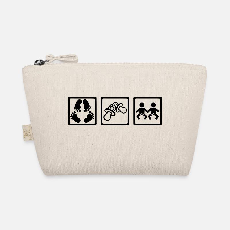 Zwillinge Bio-Täschchen