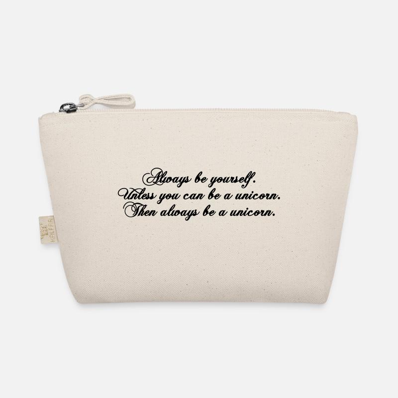 toujours être soi-même texte drôle de Licorne Trousse biologique