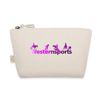 Westernsports Silhouetten Quarter Horse - Bio-Täschchen - Natur - Vorne