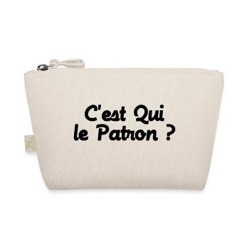 c'est QUI le Patron ? - Trousse biologique - nature - Devant