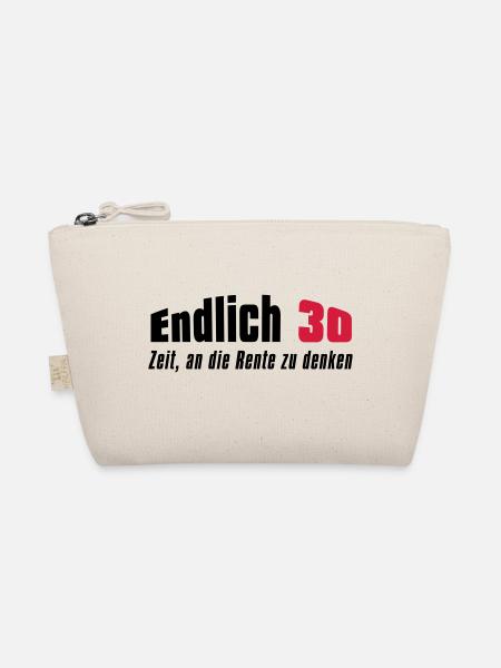 Endlich 30 - Bio-Täschchen - Natur - Vorne