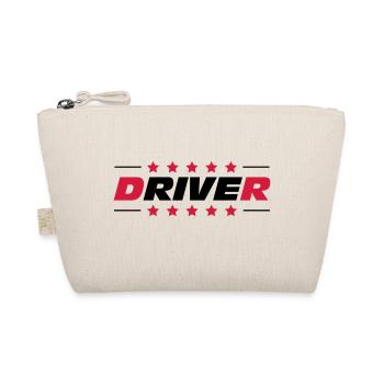 Rennfahrer / Pilot / Auto / Luftfahrt / Luft - Bio-Täschchen - Natur - Vorne