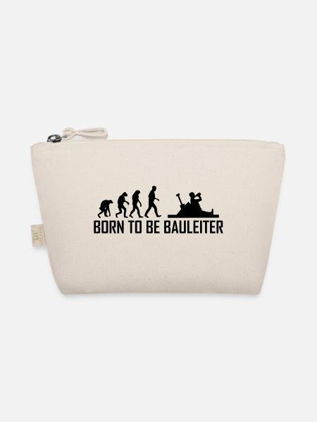 born to be bauleiter - Bio-Täschchen - Natur