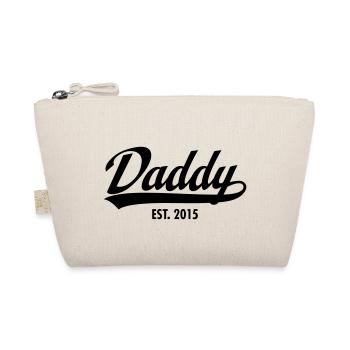 Daddy Est. 2015 - Bio-Täschchen - Natur - Vorne