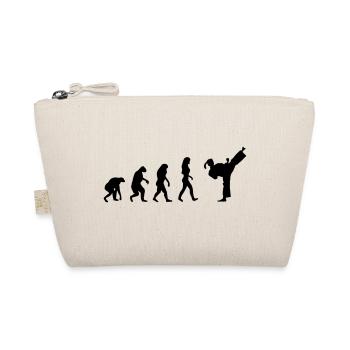 fight evolution frauen - Bio-Täschchen - Natur - Vorne