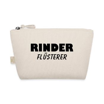 rinder flüsterer - Bio-Täschchen - Natur - Vorne