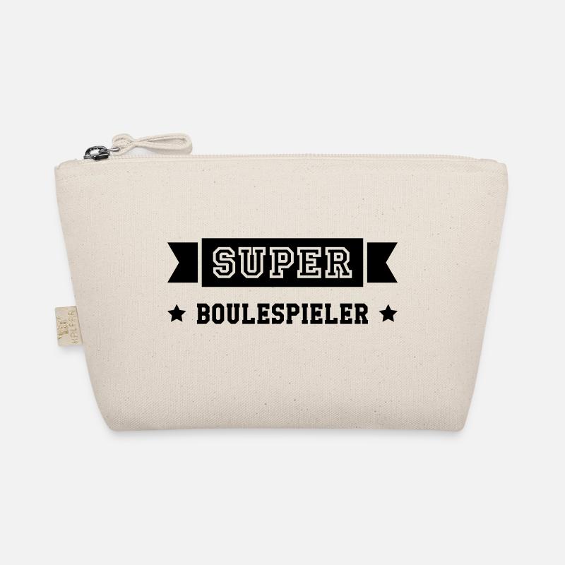 Boulespieler / Boulespielerin / Petanque / Boule Bio-Täschchen