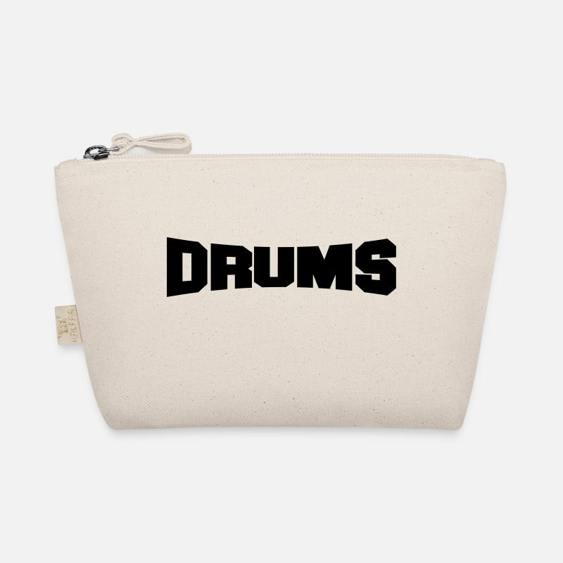 drums - Bio-Täschchen - Natur