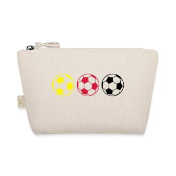 soccer_germany - Bio-Täschchen - Natur - Vorne