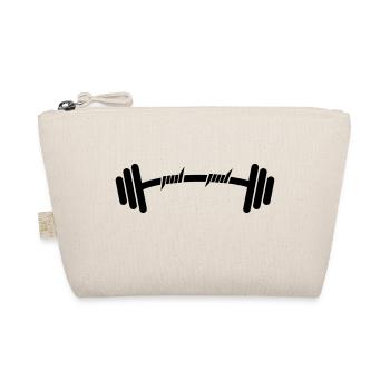 bodybuilder weight - Organic Pouch - nature - Front