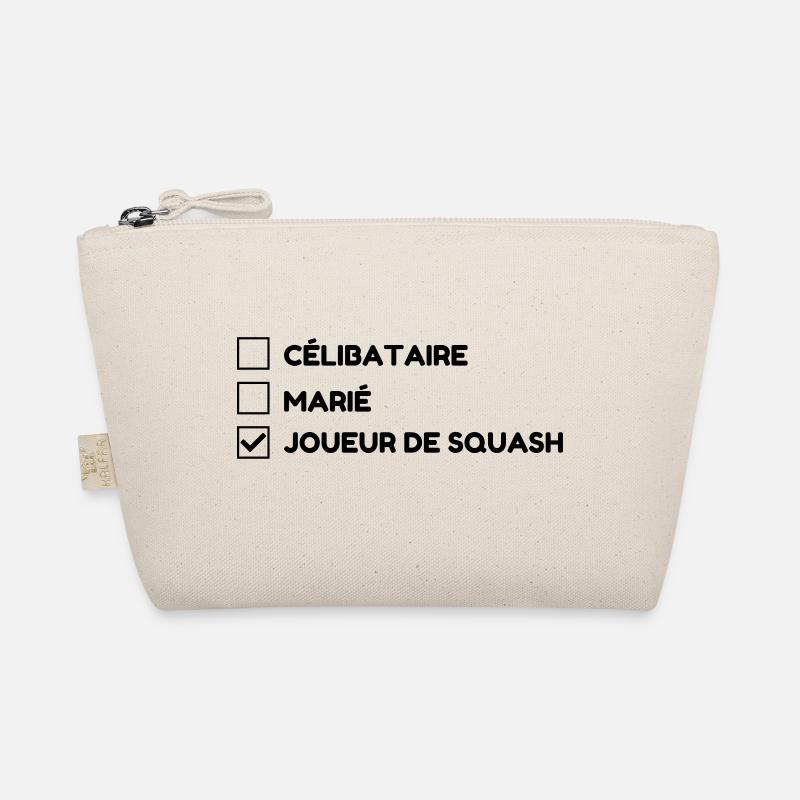 Squash Sport Game Match Champion Victory Bio-Täschchen