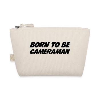 Cameraman / Camera / Kameramann / Kamera - Bio-Täschchen - Natur - Vorne