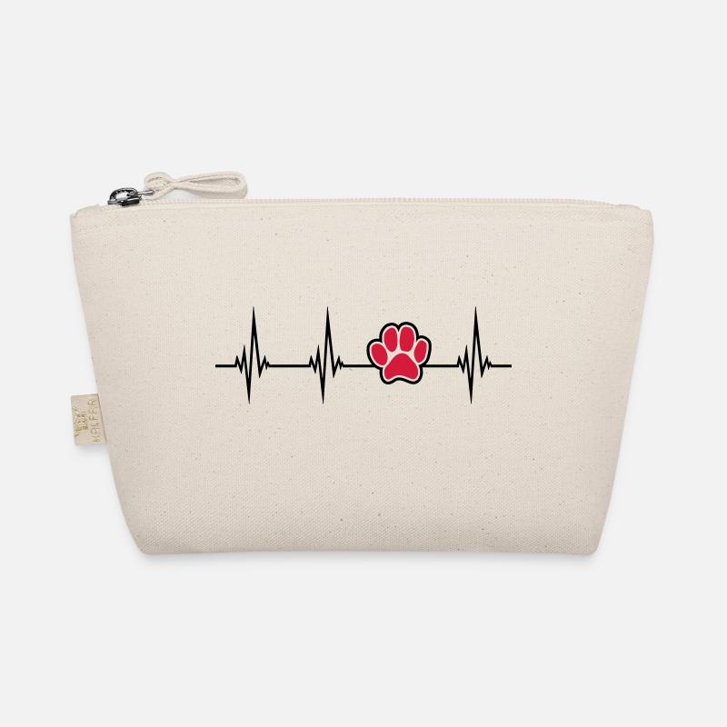 cat dog pet pulse heartbeat frequency ECG p Organic Pouch