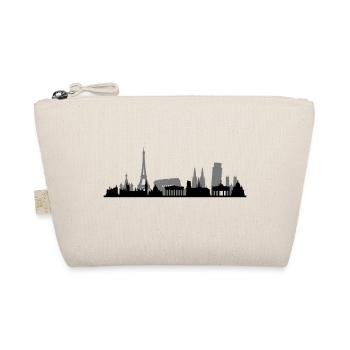 Skyline - Europa - Bio-Täschchen - Natur - Vorne