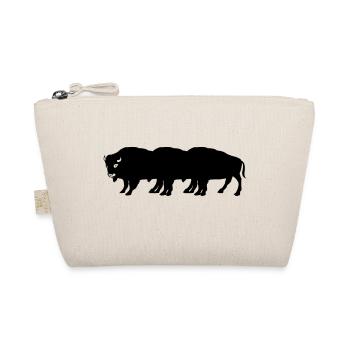 bisons - Bio-Täschchen - Natur - Vorne