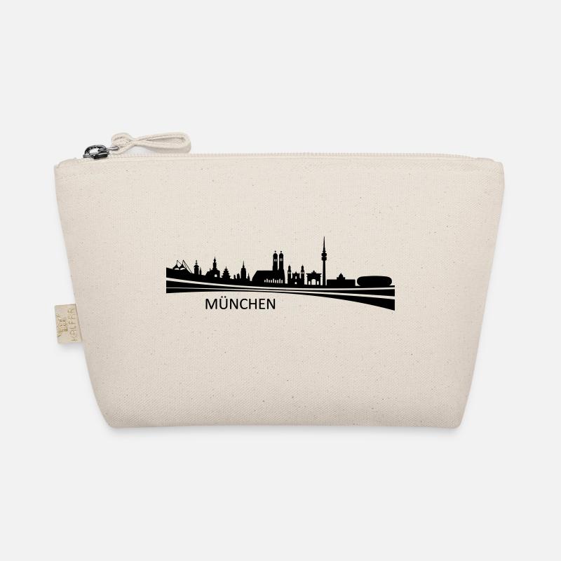 Skyline - München - Bio-Täschchen - Natur