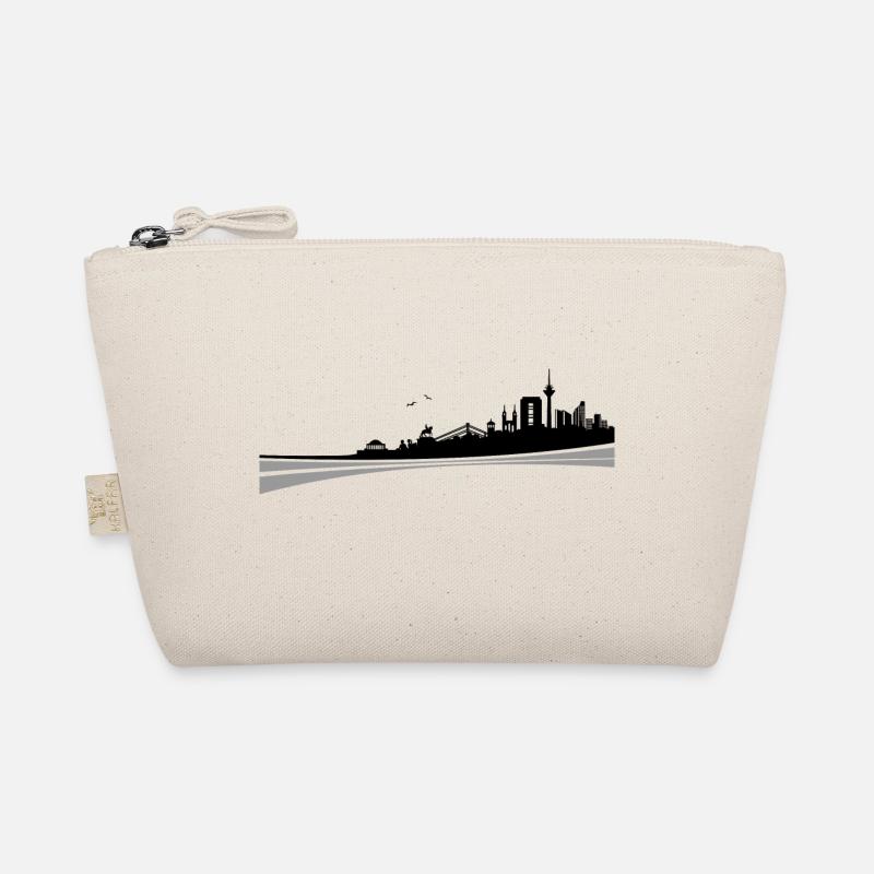 Skyline - Düsseldorf Bio-Täschchen