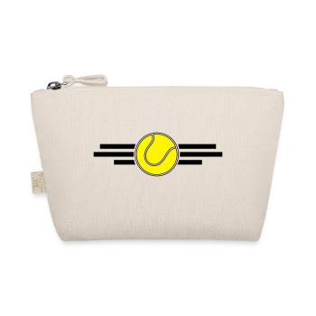 tennis - Bio-Täschchen - Natur - Vorne
