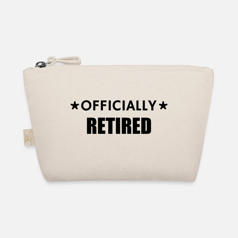 Retirement Retired Ruhestand Retraite Retraitée Organic Pouch