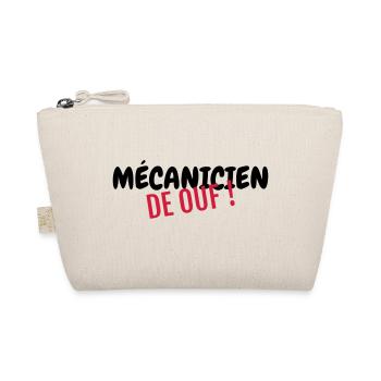 Mechanic Mechanik Mécanique Mécanicien Garage - Organic Pouch - nature - Front