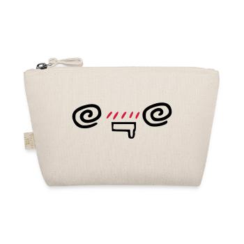 kawaii_face_5 - Bio-Täschchen - Natur - Vorne