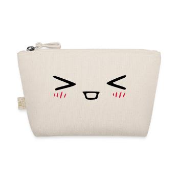kawaii_face_7 - Bio-Täschchen - Natur - Vorne