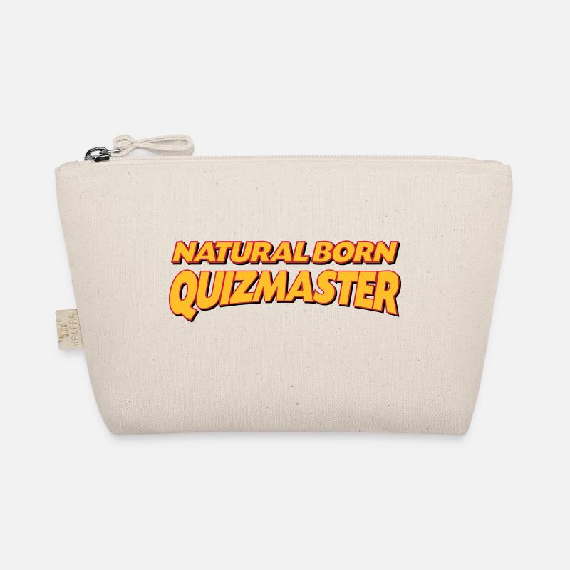 Natural born quizmaster 3col Organic Pouch