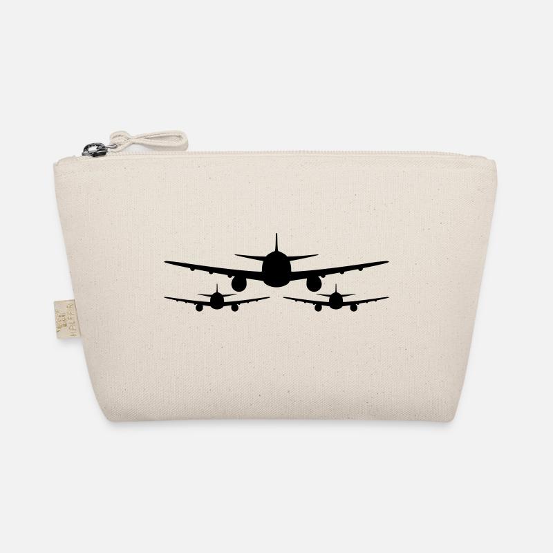 3 aviator team crew squadrons front front airplane Organic Pouch