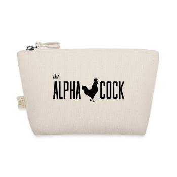 hahn alpha cock - Organic Pouch - nature - Front