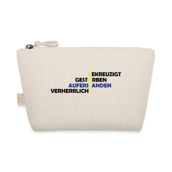 gekreuzigt_gestoreben_auferstanden_2 - Bio-Täschchen - Natur - Vorne