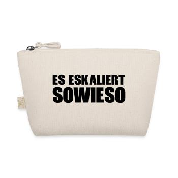es_eskaliert_sowieso_001 - Bio-Täschchen - Natur - Vorne