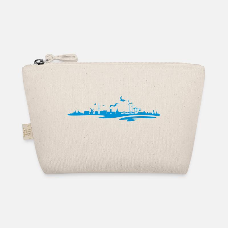 Skyline - Küste Wilhelmshaven - Bio-Täschchen - Natur