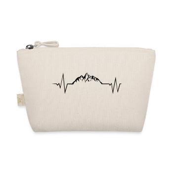 mountains puls - Bio-Täschchen - Natur - Vorne