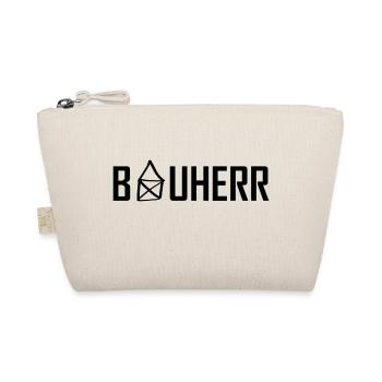 bauherr haus - Bio-Täschchen - Natur - Vorne