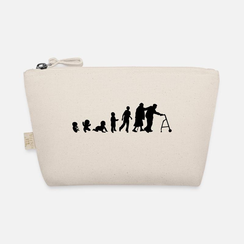 evolution man human old age Organic Pouch