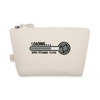 petanque ball loading super player - Organic Pouch - nature - Front