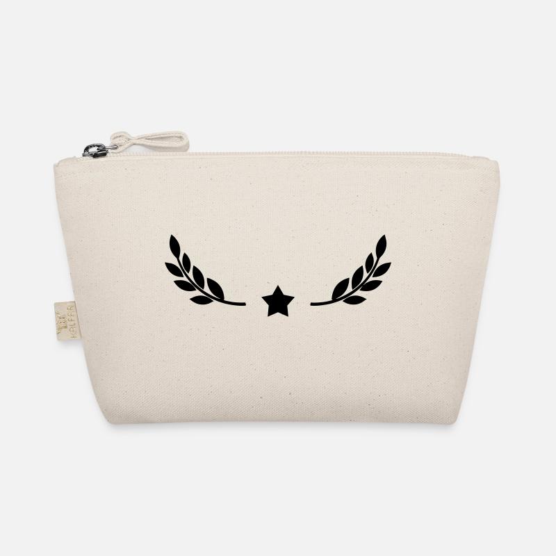 Étoile avec la couronne de lauriers Design Trousse biologique