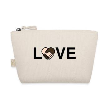 LOVE contre le racisme - Trousse biologique - nature - Devant