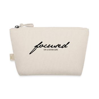 Motivation through focus and concentration - Organic Pouch - nature - Front